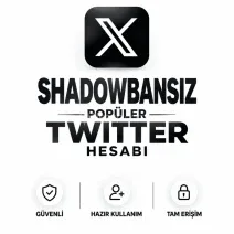 Twitter (X) Hesabı – Shadowbansız